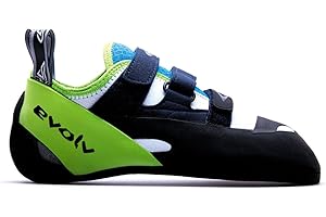 Evolv Supra Climbing Shoes - White/Neon Green 11.5