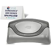 Sundance 880 Series Spa Pillow Contoured Headrest Replacement 6472-964 | Curved Ergonomic Profile, Water-Resistant Material, Secure Mount Design, Restores Original Spa Headrest Appearance