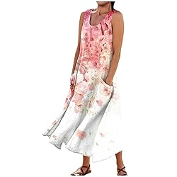 FlekmanArt Womens Dresses Sleeveless Dress for