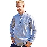 Lee Valley, Ireland Flannel Cotton Grandfather Shirt