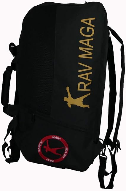 Sac De Sport Krav Maga Convertible – Grand Format 37L, Pratique Et Stylé Pour Tes Entraînements !