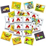 Angry Birds Stickers Party Favors Set -- 16 Sticker Packs (Angry Birds Party Supplies)