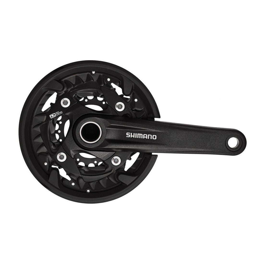 Shimano Mt500 40/30/22 Teeth Bottom Bracket Black One Size