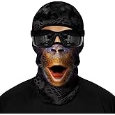 ShopINess Unisex 3D Balaclava for Adults for Motorbike Hiking Sport Party Festival Halloween and Carnival Movie Characters