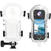 KETOPKIN 50M/164FT Underwater Invisible Dive Case for Insta360 X4 Air | Waterproof Diving Housing Protective Shell with Bracket for Insta 360 X4 Air Camera Accessories,Not for Insta360 X4