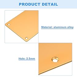 uxcell 2pcs Door Kick Plate, 8 x 30 Inches Aluminum