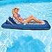 Aqua Premium Convertible Water Lounge Inflatable Oversized Pool Float Multi Position Recliner, 74