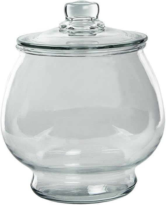 Anchor Hocking 1Gallon Glass Cookie Jar with Cover, Large (Pack of 2) 43020209 Amazon.ca