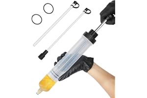 PLAYOCCAR 500ml Automotive Oil Fluid Extractor Pump, Fluid Suction Pump and Dispenser for Changing Gearbox Brake Fluid Engine Oil Steering Gear Oil