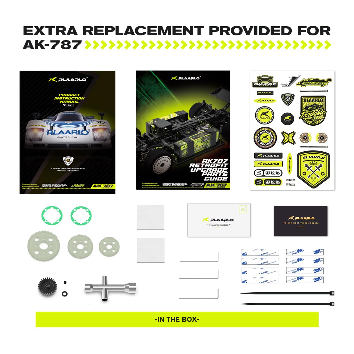 AMORIL 1:10 AK-787 Fast Brushless RC Cars,Top Speed 120KM/H Large Remote Control Cars with 6 Lights for Adults,4x4 On-Road Hobby Racing Vechile with Aluminum Shaft,Rubber Tire,Green