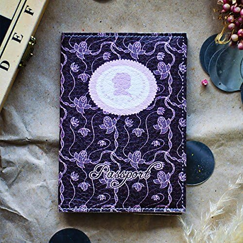 Passport Holder - Cute Passport Wallet - Passport Case Leather - Women Passport Cover - Passport Case Designer - Womens Passport Cover - Designers Passport Case - Vintage Design - Abstract
