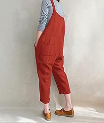 Aedvoouer Women's Baggy Plus Size Overalls