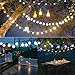 Joomer Solar String Lights Outdoor, 2 Pack Total 60 LED 40Ft Gazebo Lights Solar Powered with 8 Lighting Modes Waterproof for Garden Yard Porch Party Balcony (White)