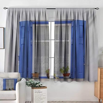Amazon Com Insulating Blackout Curtains Country Typical Greek
