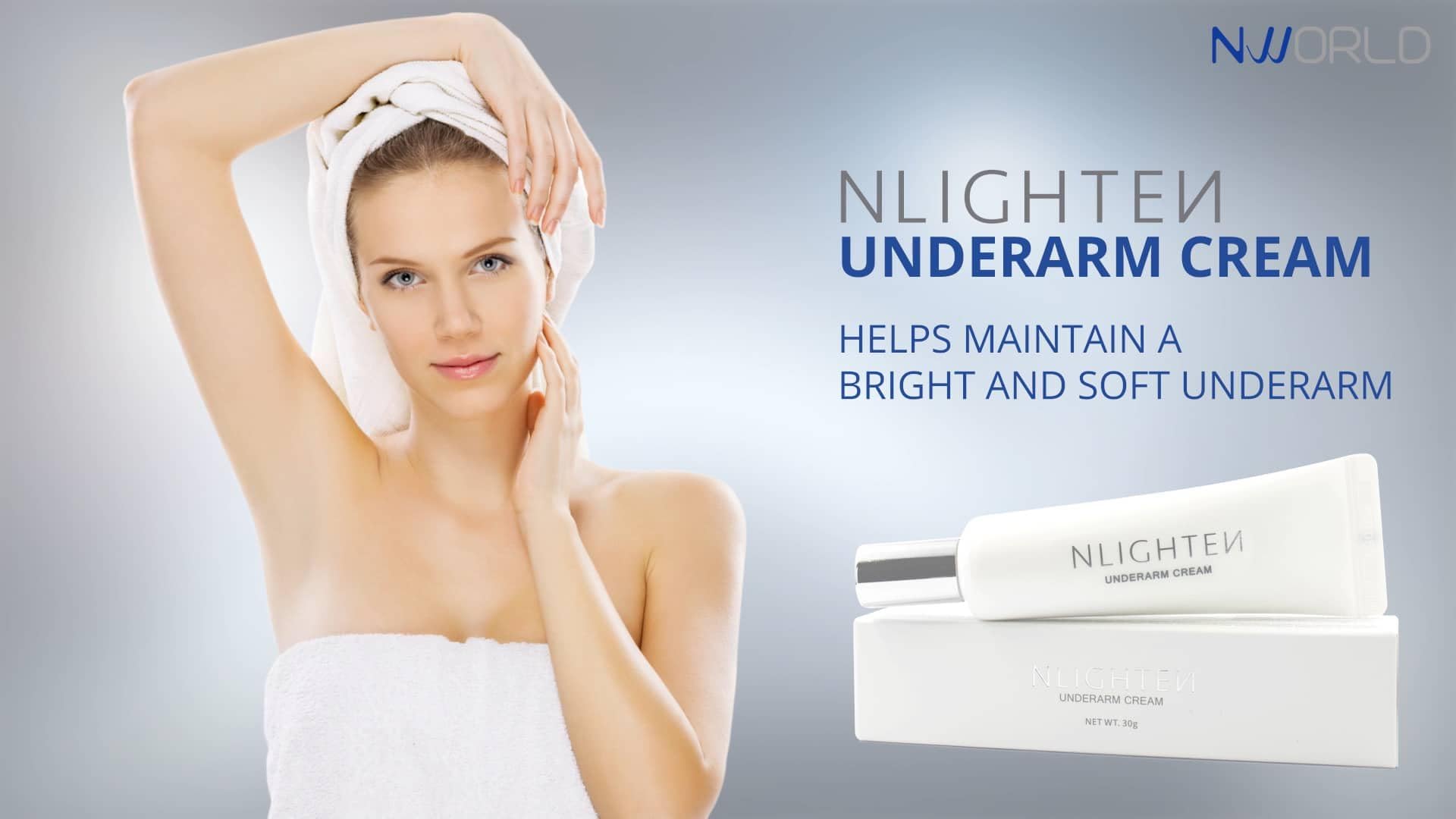 SAFE and POWERFUL DEODORANT LONG LASTING NLIGHTEN UNDERARM CREAM REMOVES DARK SPOTS and HYPERPIGMENTATION
