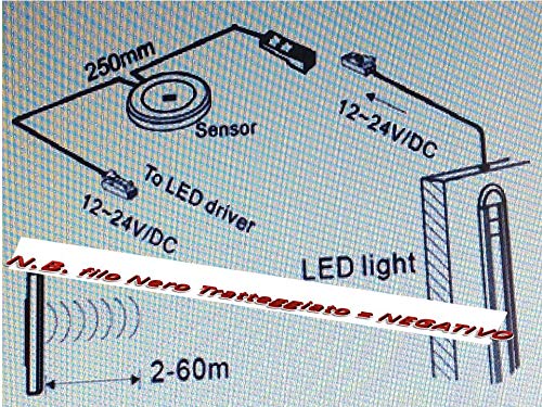 PIR detector de presencia para LED 12 V 24 V Profesional Max ...