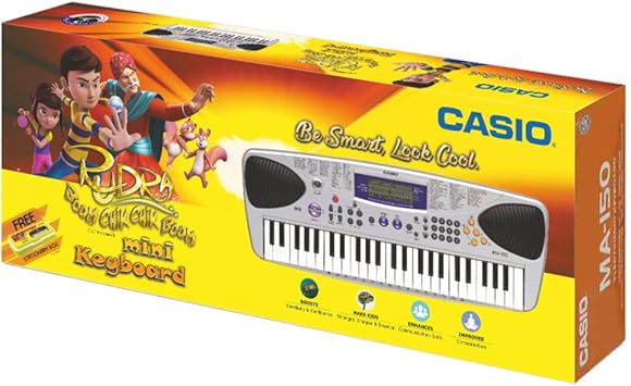 Casio Ma150 Mini Portable Keyboard With Adaptor And Free Rudra Stationery Box Amazon In Musical Instruments