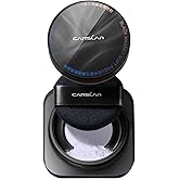 CARSLAN 2.0 Black Magnet Soft Focus Make Up Powder, Waterproof Loose Setting Powder, 24H Longlasting, Oil Control, Talc-Free Face Powder, 01 Light Purple For Dry&Com Skin, 0.28Oz