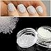 QIMYAR Nail Art Micro Rhinestone AB Crystal Glass Mini Beads Gardient Dazzling Caviar Beads 3D Nail Decoration 0.6mm