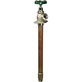 Arrowhead Brass &amp; Plumbing 456-10LF Wall Hydrant, Pack of 1, No Color | Yard Hydrants, Frost-Proof Hydrants, Brass Hydrants, Outdoor Faucets, Arrowhead Brass 456 Series 456-10LF Wall Hydrant