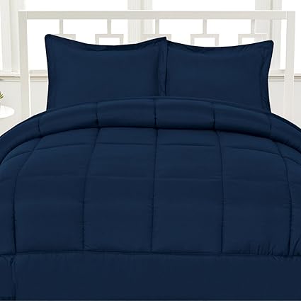 Amazon Com Aurora Bedding Luxurious Down Alternative Soft Solid