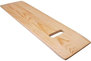 WEYBAIHE Transfer Board and Slide Board with Handles,Made of Heavy-Duty Wood, Mobility Aid for Senior,Handicap,Holds up to 500 Pounds,24x8x0.75"……
