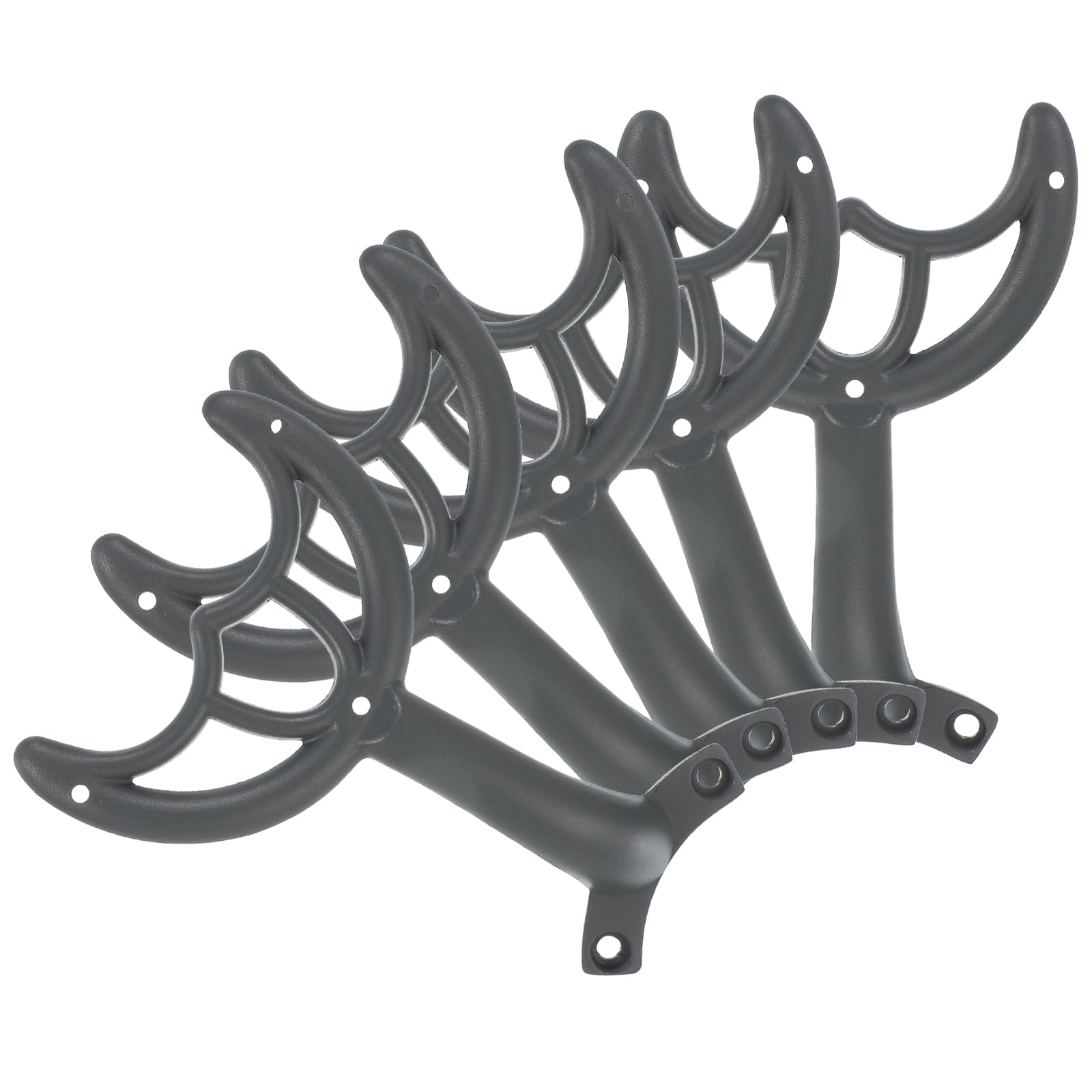 Photo 1 of PATIKIL Ceiling Fan Blades Arms Replacement, 5 Pcs 52" Fan Blade Replacement Parts Mounting Bracket Kit for Replacing the Worn Fan Blades, Grey