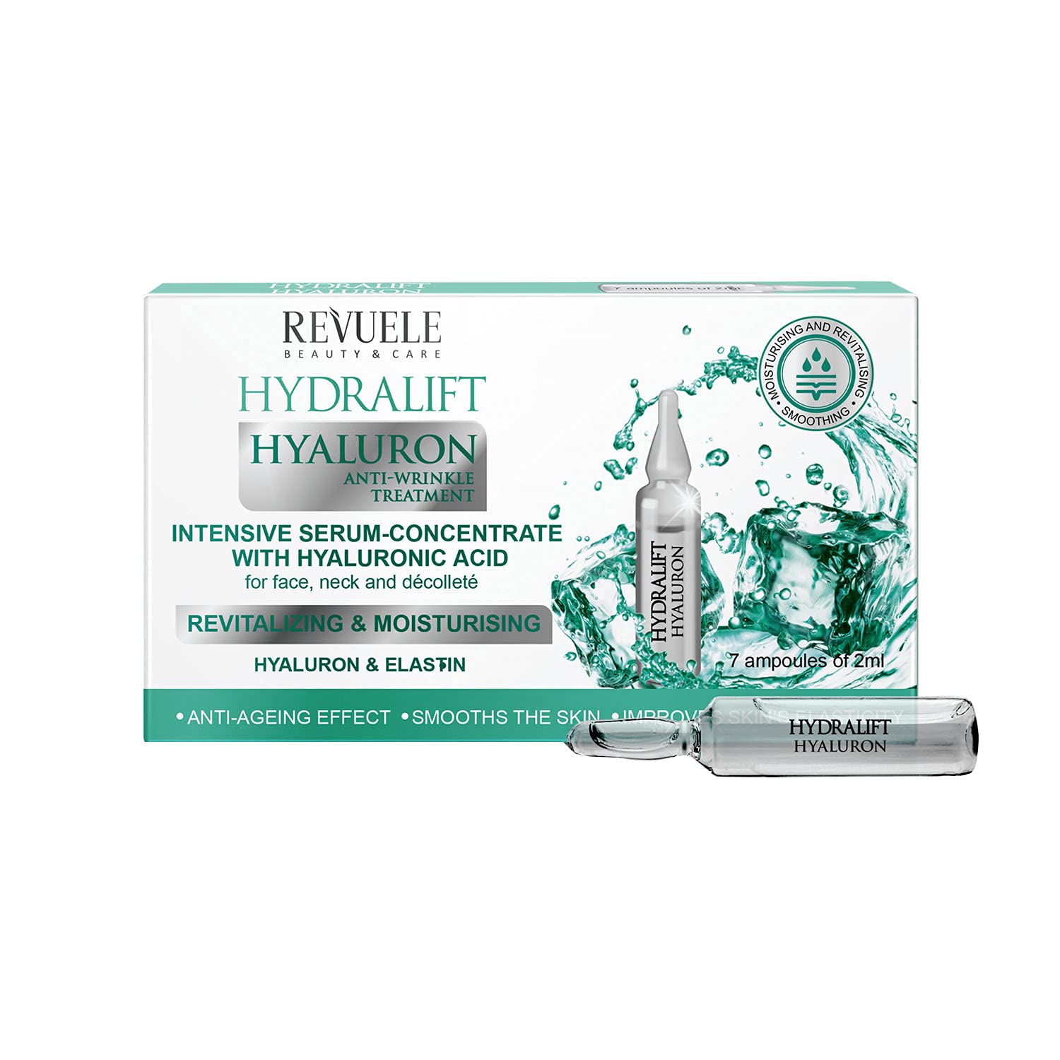 Revuele - Hydralift Hyaluron Intensive Serum Concentrate with Hyaluronic Acid - 14ml