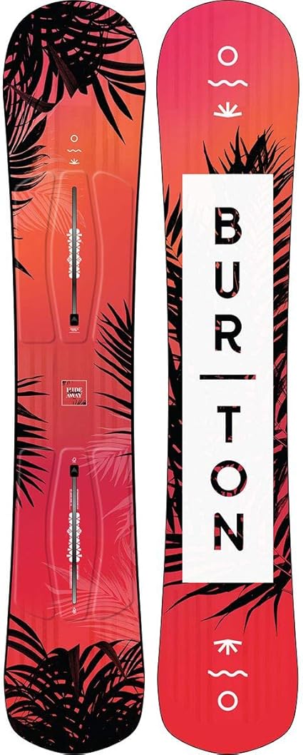 Amazon Com Burton Womens Hideaway Snowboard 19 155 Sports Outdoors