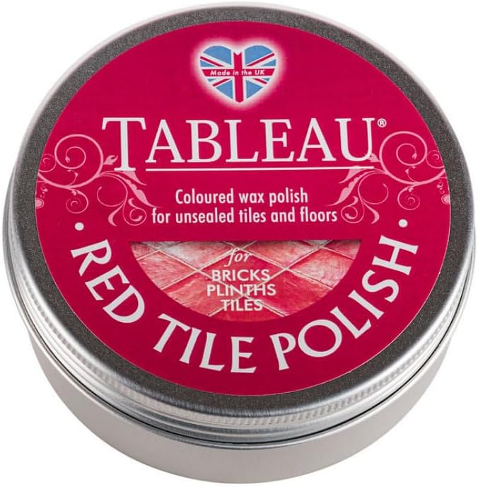Tableau Red Tile Polish 150ml Rejuvenate Red Tiles Brickwork Unsealed Concrete