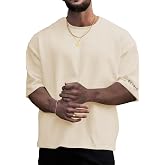 Verdusa Oversized Tshirts for Men Streetwear Casual Baggy Drop Shoulder Top | Mens Oversized T Shirt, Streetwear Men, Boxy Tees for Men, Graphic Tees Men, Gym Shirts
