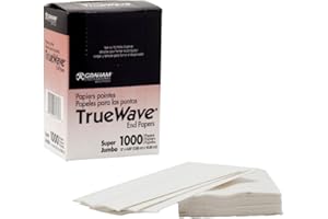 Graham Professional TrueWave Super Jumbo END PAPERS Hair Perm True Wave 1000ct by Graham Professional