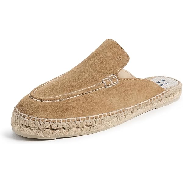 Men\'s Suede Traveler Espadrilles with Jute Sole Flat Jute Sole Espadrilles Jute Sole Shoes Manebi Men main image 3