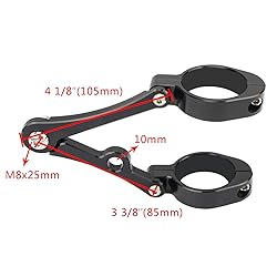 Lingdu Universal Headlight Mount Brackets 55mm-58mm