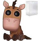 POP Disney Pixar: Toy Story - Bullseye Funko Vinyl Figure (Bundled with Compatible Box Protector Case), Multicolored, 3.75 inches