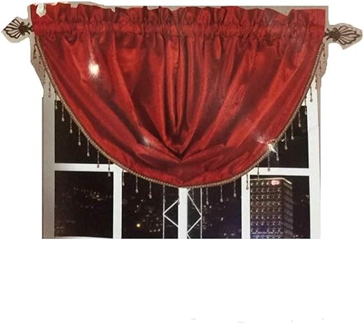 Amazon Com Octorose Royalty Custom Waterfall Window Valance Swags