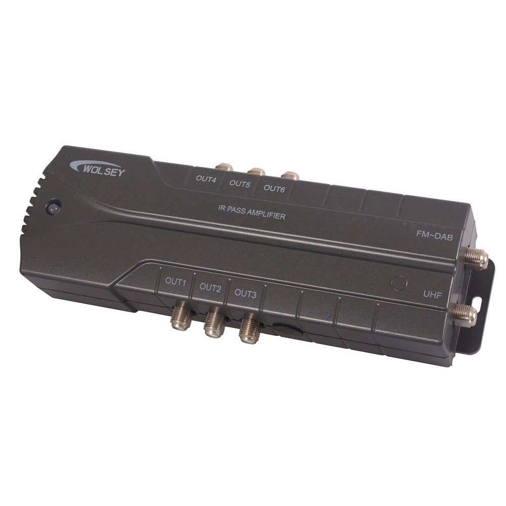 Wolsey 6 Way IR Sky Pass TV Amplifier