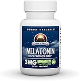 Source Naturals Time Released Melatonin* - 3 mg, 120 Tablets