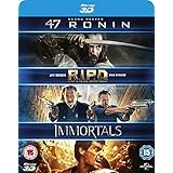 47 Ronin (3D) / RIPD (3D) / Immortals (3D) - 3 Movies Blu-ray Set