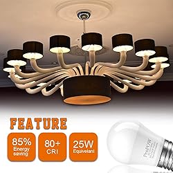 ProPOW 25 Watt Light Bulbs Equivalent, A15 E26 3W