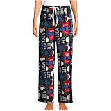 Velour Cuffed Jogger Pajama Pants 
