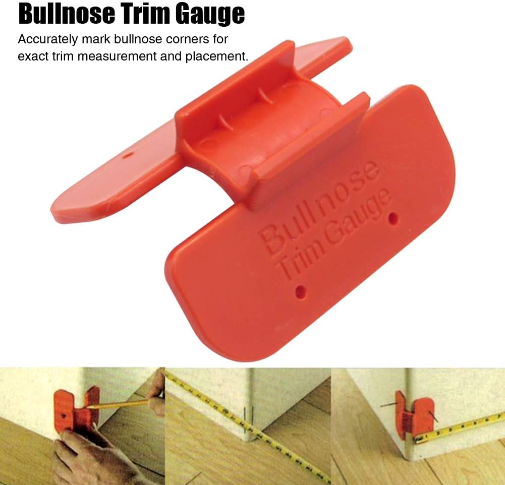 StepOK Bullnose Corner Trim Gauge Woodworking Marking Tool Router Parts