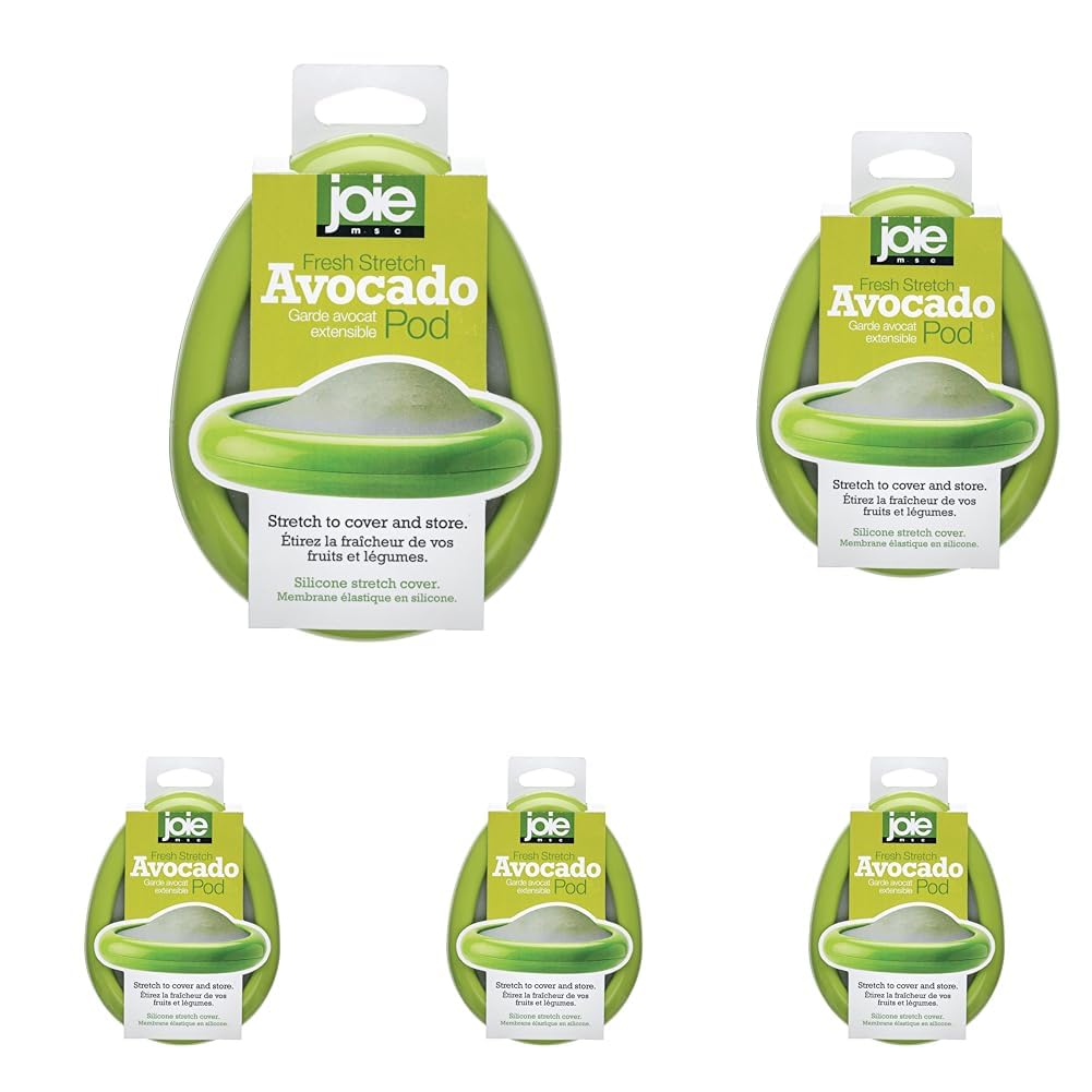 Joie Kitchen Gadgets 35033 Storage Pod, Silicone, Green (Pack of 5) — image 1