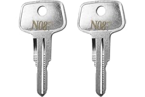 Hugexpen Key for Thule Key Replacement, for Roof Racks, Carriers, Crossbars Key (N087)
