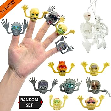 zombie finger puppets