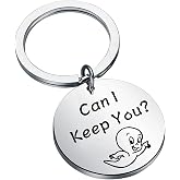 FAADBUK Cartoon inspired Gift Ghost Keychain Can I Keep You Halloween Horror Gift