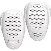 Water Resistant 3" Surface Mount Satellite Speakers for Marine RV and Hot Tub - Pair