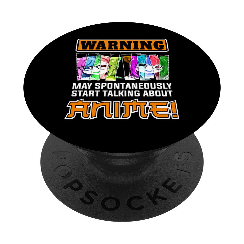 Warning May Spontaneously Start Talking About Anime Cat Ears PopSockets PopGrip: Swappable Grip for Phones & Tablets