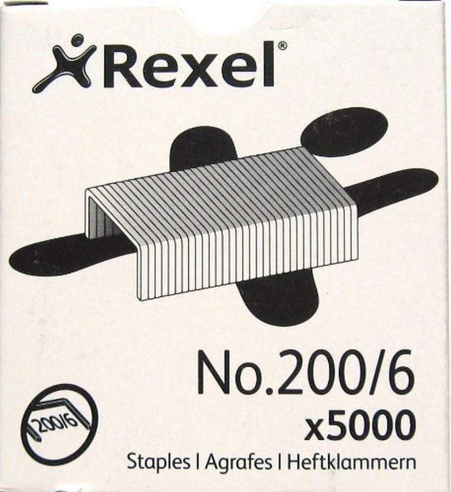REXEL county 200/6 staples (boxed 5000)
