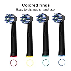 8pcs Cross Clean Replacement Heads Compatible with